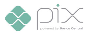 Na imagem é apresentado o logotipo do PIX, inovadora forma de pagamento.